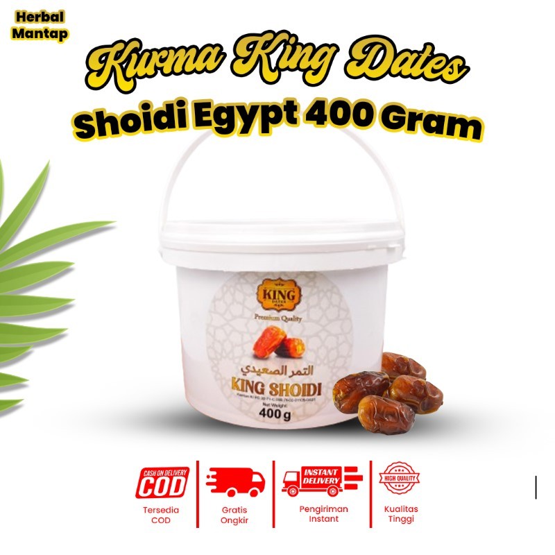 

Kurma King Shoidi Egypy 400 gram Food Cocok Untuk Kudapan Takjil High Quality King Sukkari Shoidi