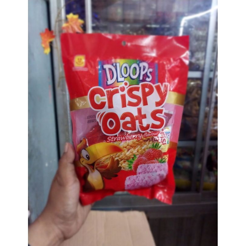 

Dloops crispy oats rasa strawbery 90 gram