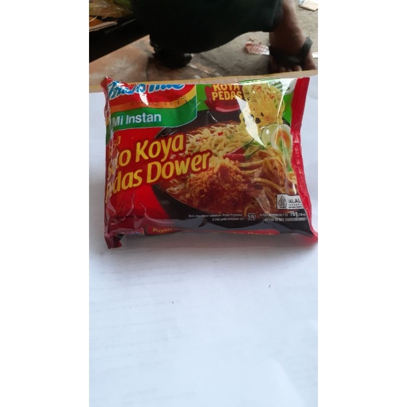 

indomie soto koya pedas ndower