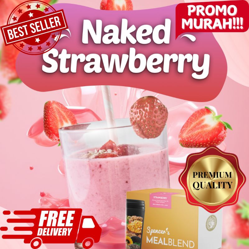 

PROMO !!! Spencer's Mealblend Varian Rasa Naked Strawberry Solusi Diet tanpa Ribet dan Makanan Pengganti Kesehatan untuk semua usia dan aman bagi Ibu Menyusui