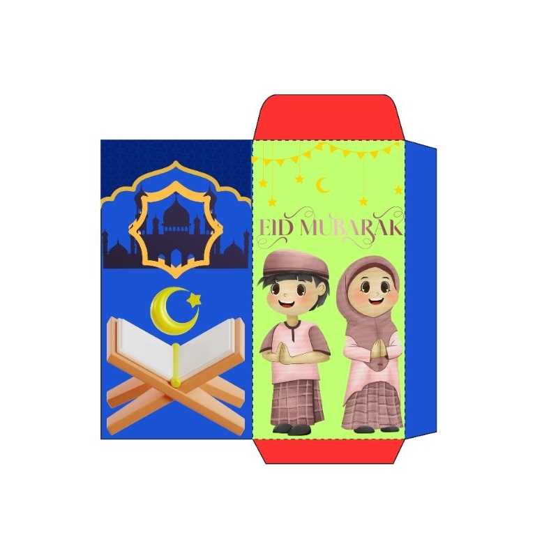 

template ampau lebaran unik