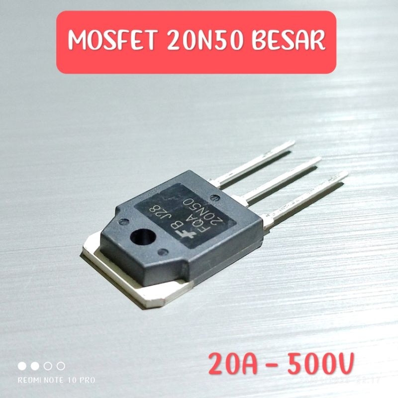 MOSFET FQA20N50 20N50 BESAR