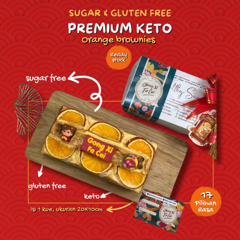

READY STOCK KADO CHINESE NEW YEAR (CNY) HEALTHY CAKES REGULAR. JAKARTA BARAT