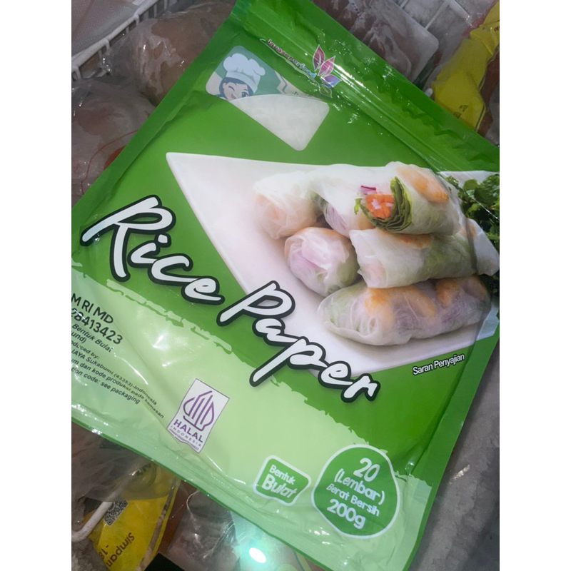 

Rice paper isi 20 lembar