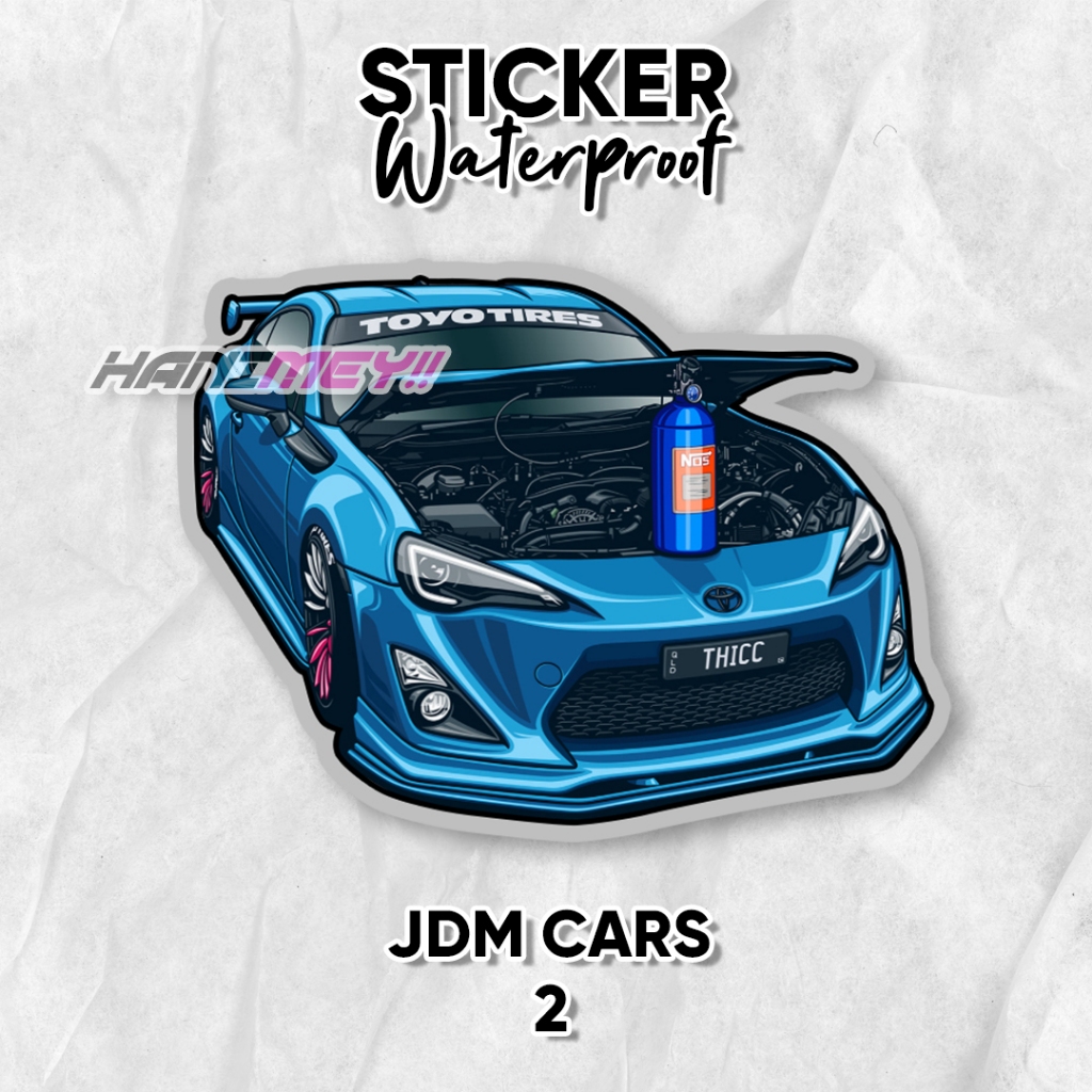 

Stiker JDM Cars / Sticker JDM cars Waterproof