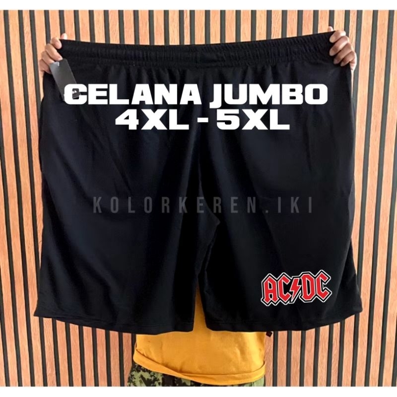 Celana Kolor Big Size Celana pendek Jumbo pria bb 130kg olahraga sport pria wanita best seller