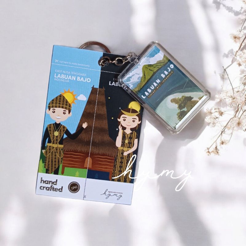 Gantungan Kunci Labuan Bajo, NTT, Khas NTT Labuan Bajo, Oleh oleh khas Labuan Bajo NTT