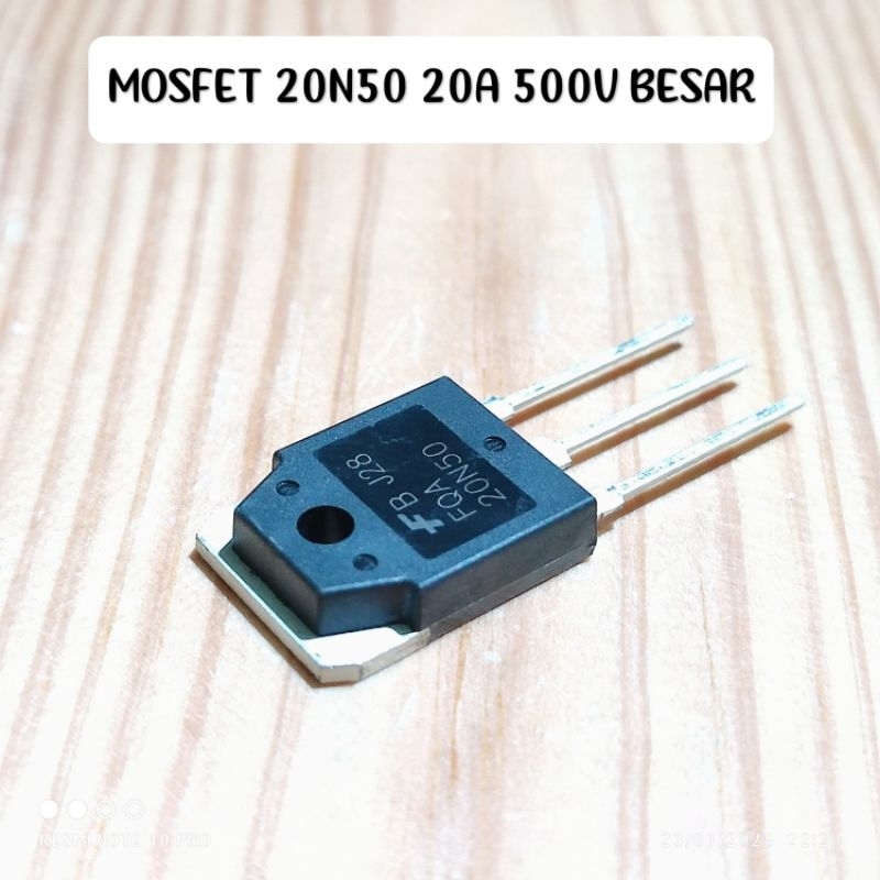MOSFET FQA20N50 20N50 20A 500V BESAR