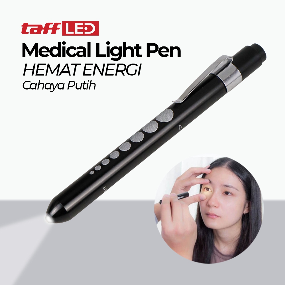 Lampu Medis Pen Senter LED Medis Cek Mata Senter