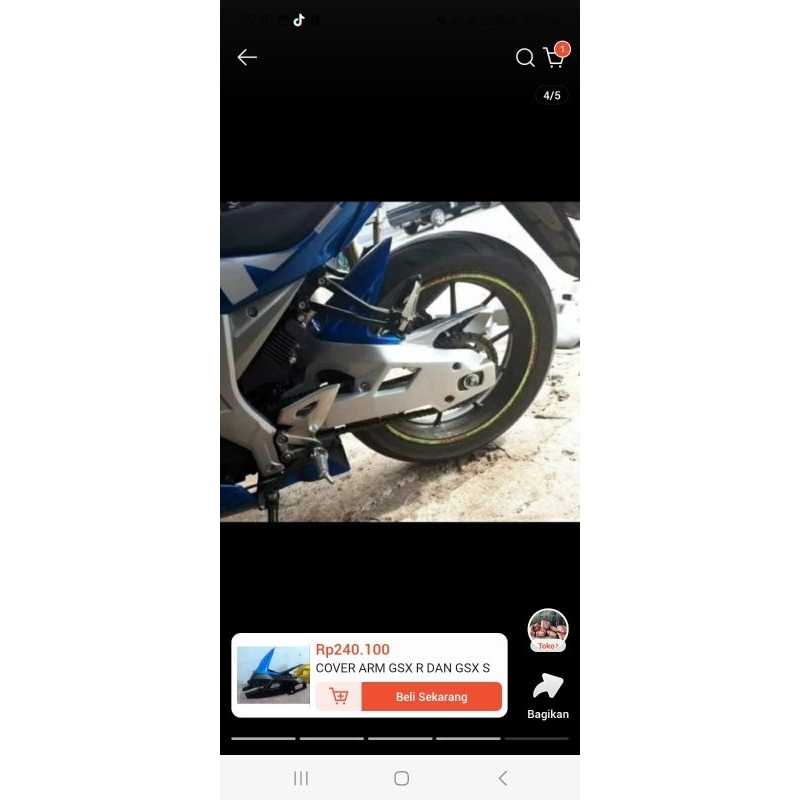 Cover Arm Gsx R dan gsx S