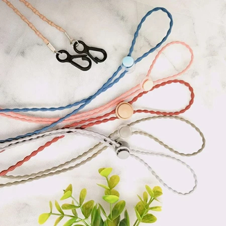 TALI MASKER IMPOR |Tali Masker Kalung Masker Hijab - Tali Masker Padi