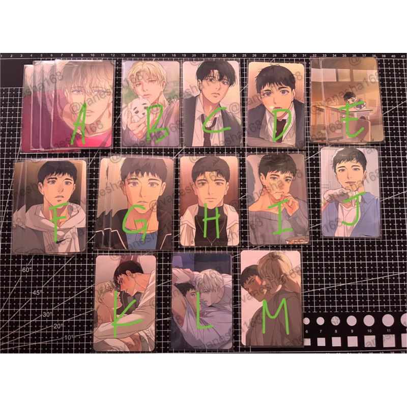 backlight manhwa photocard official