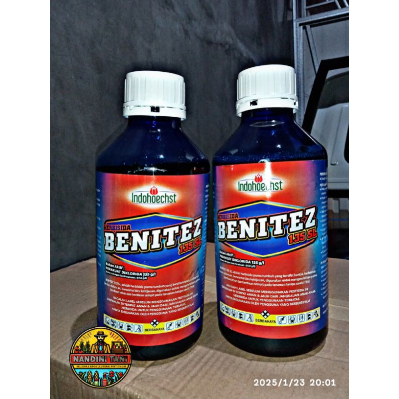 Hebisida BENITEZ 135SL || 1LITER obat rumput lahan bebas