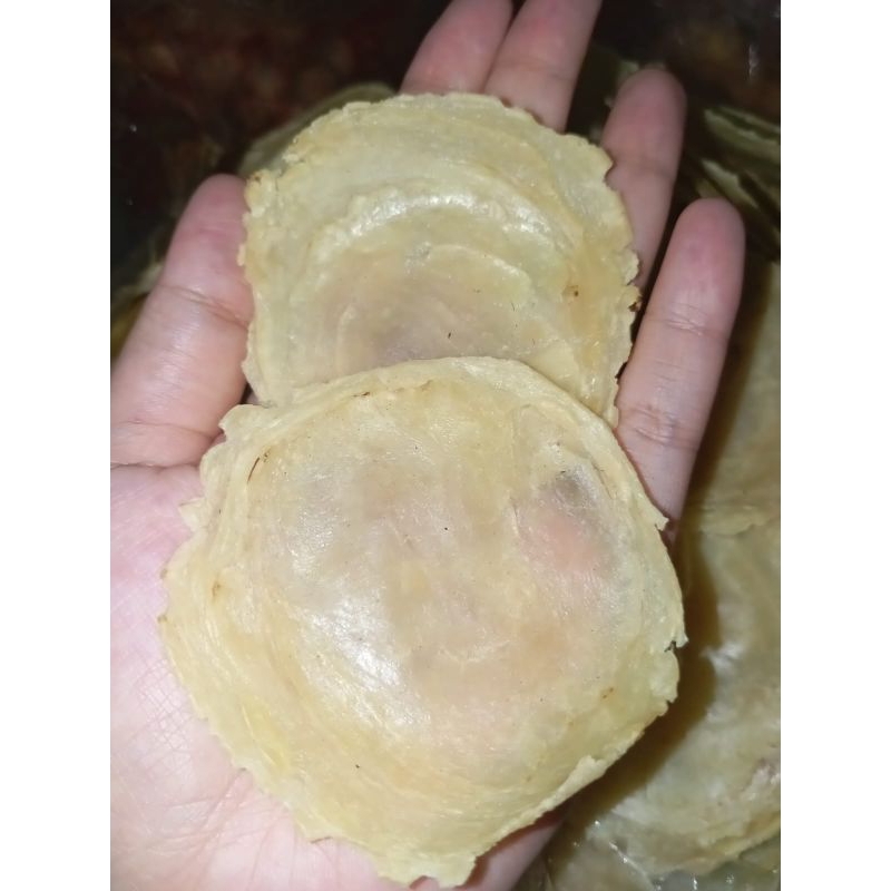 

250gram emping melinjo mentah lebar kwalitas super