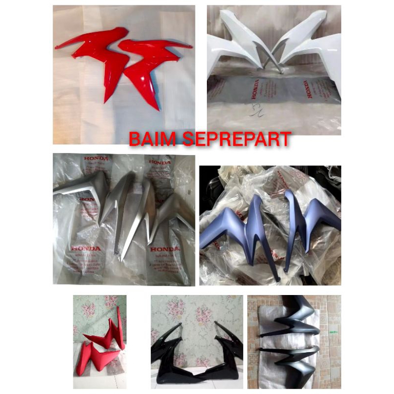 sayap kanan kiri  tebeng body samping depan vario 125 150 led new