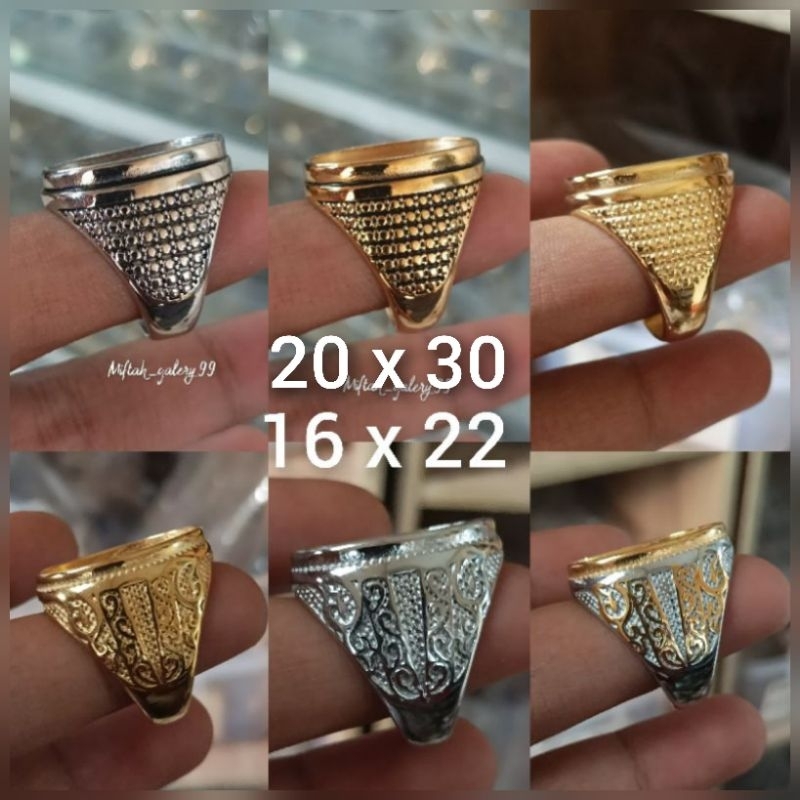 Emban cincin titanium super 16x22 20x30