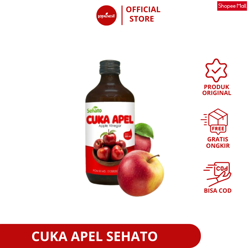 

Cuka Apel Sehato Original 300 gr