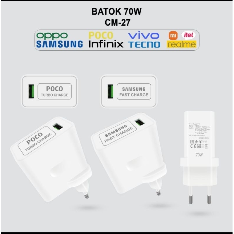 CAS HP BATOK CHARGER BATOK CAS KEPALA CHARGER KEPALA CHARGER ORIGINAL 100% OPPO