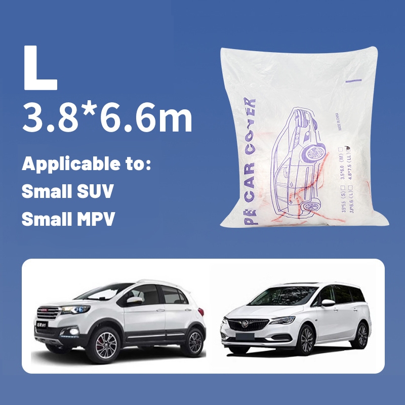 New Cover Mobil Transparan Sarung Mobil Bening Tebal Plastik Waterproof Transparan Tebal Anti Air