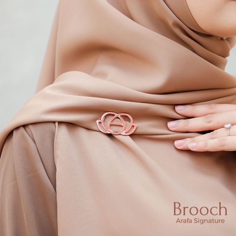 Arafa Signature Brooch By. Arafa Hijab