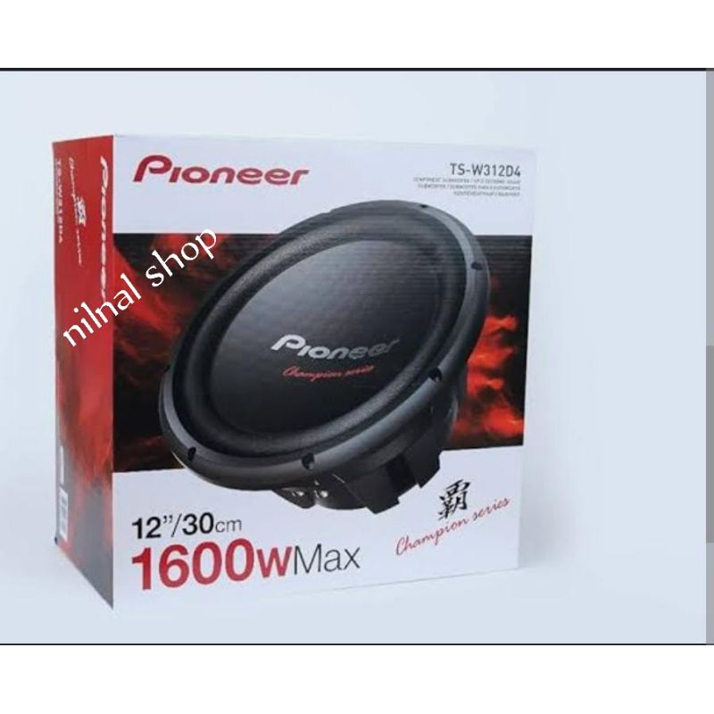 Subwoofer Pioneer 12in TS W312D4