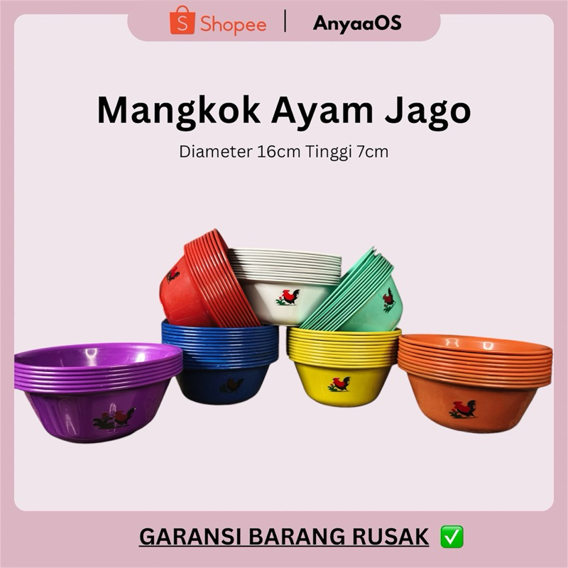 Mangkok Ayam Jago 1 Lusin