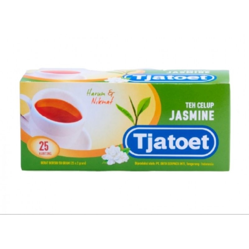 

Teh Tjatoet Celup Jasmine isi 25 Sct