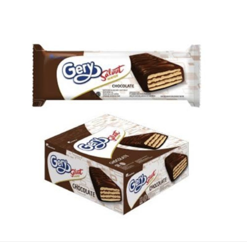 

Gery Saluut Wafer Chocolate 24 x 6g