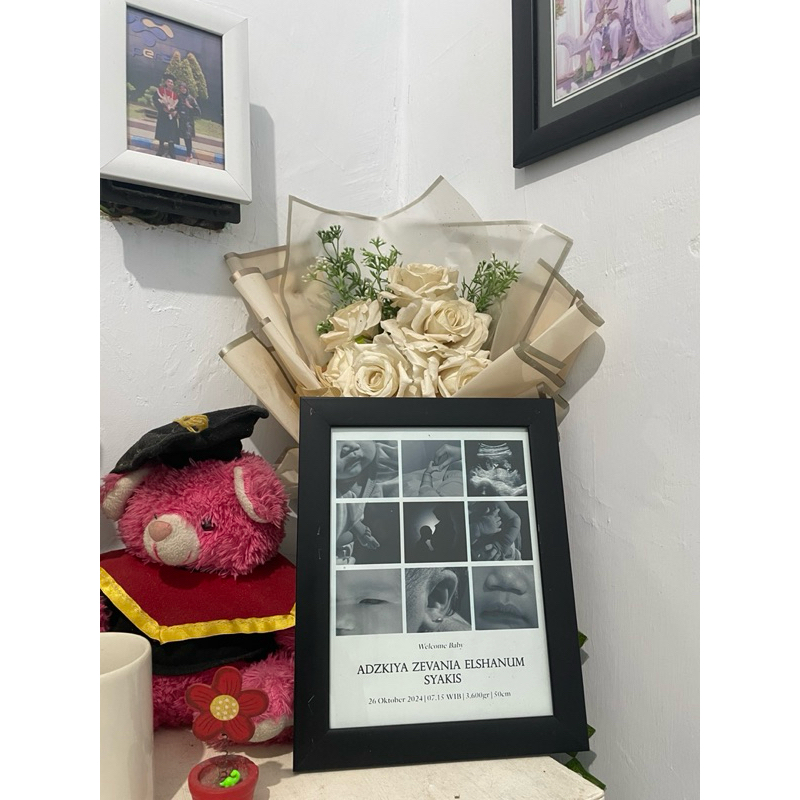 Frame Newborn / Bingkai Foto Bayi 5R