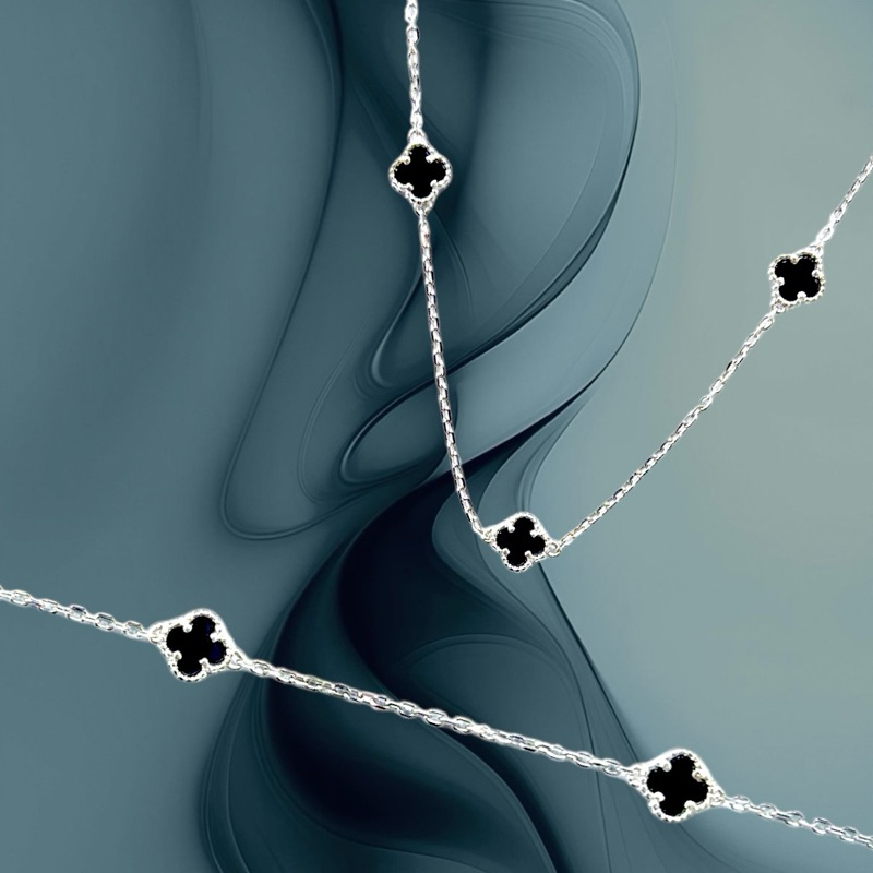 Kalung Silver VanCleef