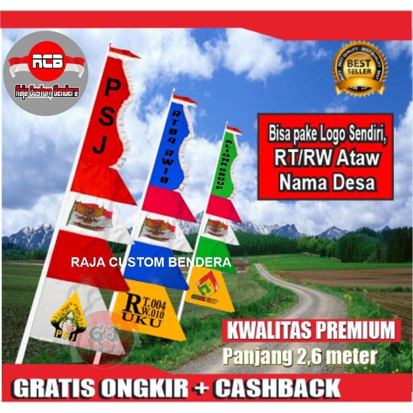 grosir umbul umbul custom /bendera custom /umbul umbul /umbul umbul bisa pake nama sendiri