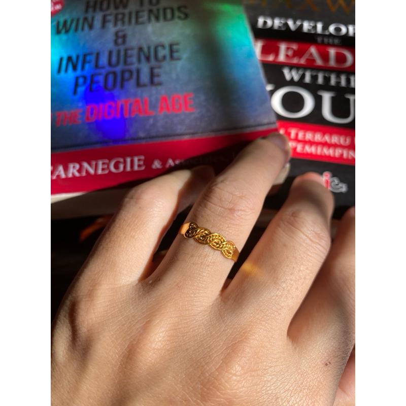 cincin model kepang,cincin model mas24