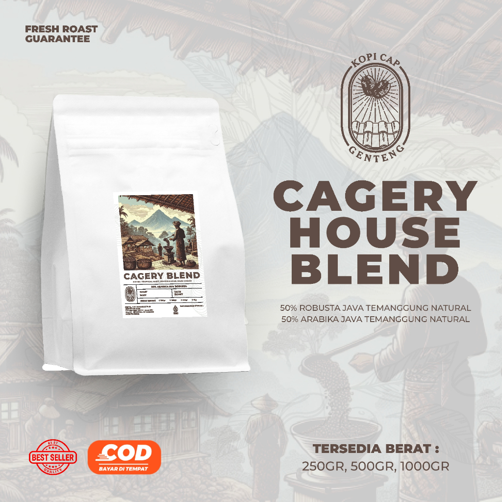 

KOPI ESPRESSO BLEND CAGERI - SIGNATURE KOPI SUSU BLEND
