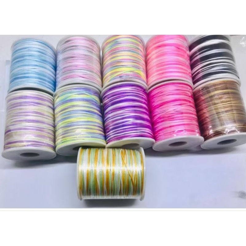 

5 meter tali satin gradasi UK 1mm