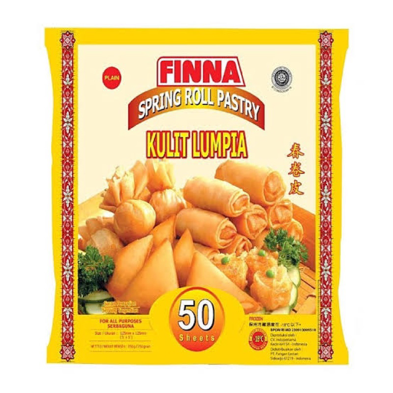 

Finna kulit lumpia 12.5 cm 200 gr