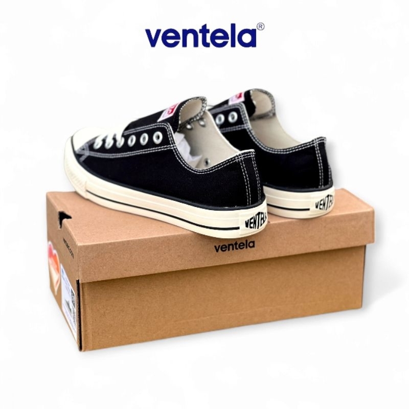 Ventela Ethnic Low Black Natural