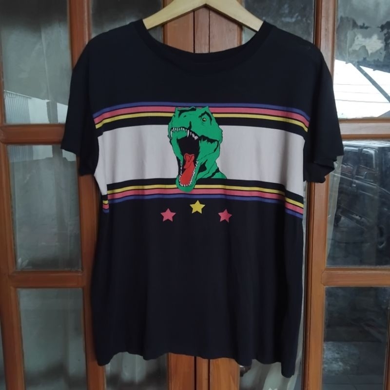 Saint Laurent woman dino t-rex shirt (M)