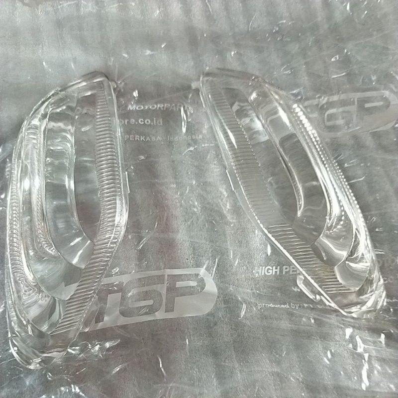 Kaca Mika Sein Depan Vega R 2004 F1ZR Tanpa lubang baud