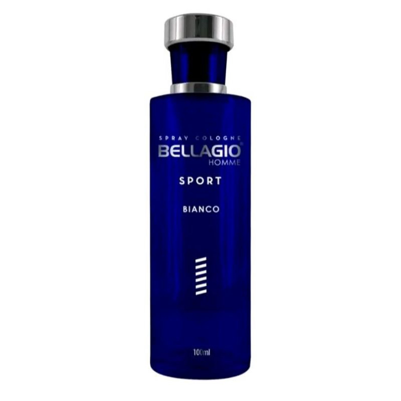 BELLAGIO Homme Sport Spray Cologne Parfum Bianco 100 ml - Parfum Pria - Parfum Cowok