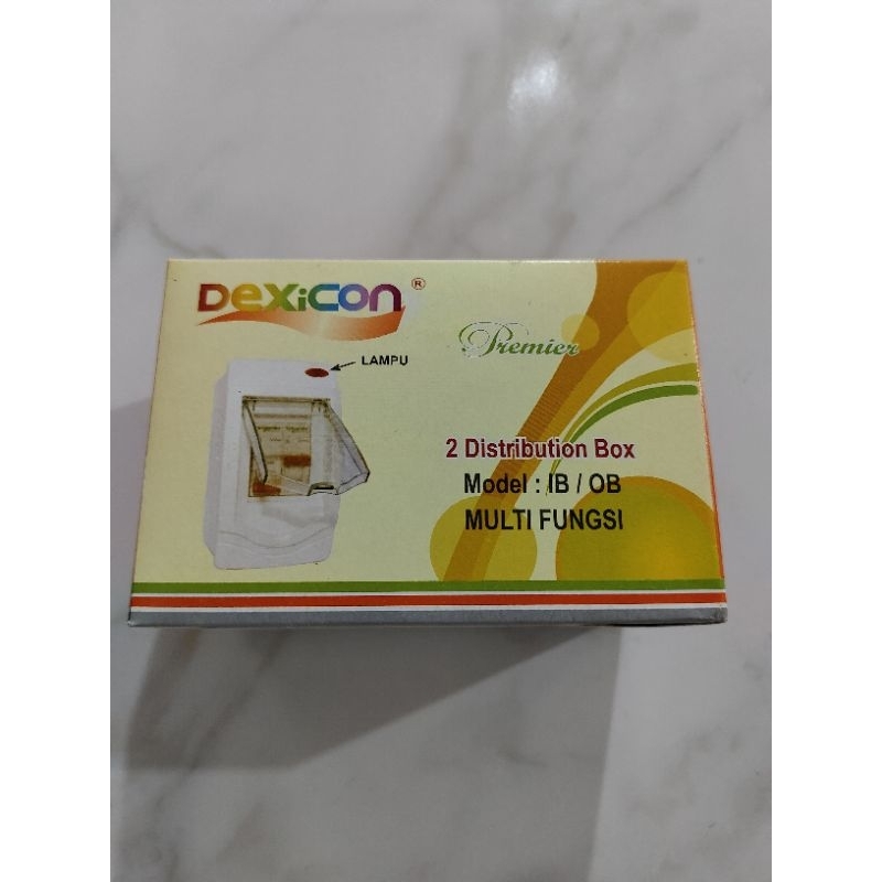 MCB Box 2 Group Kaca - DEXICON