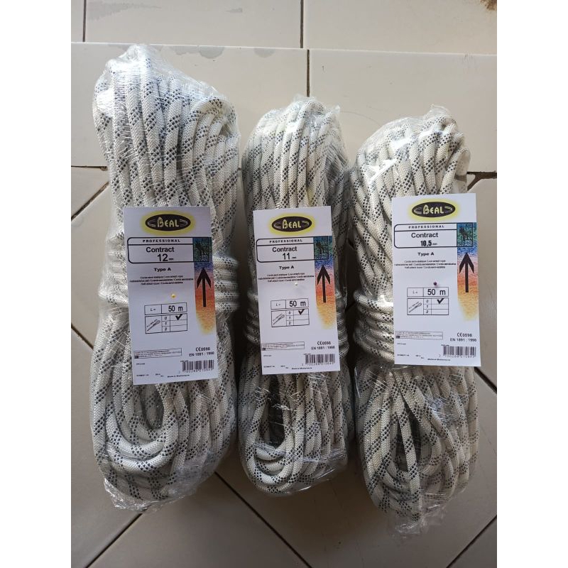 dt3 TALI KARMANTEL STATIS 10.5MM X 50M/TALI KARMANTEL STATIS 11MM X 50M/ TALI KARMANTEL 11MM/ TALI K