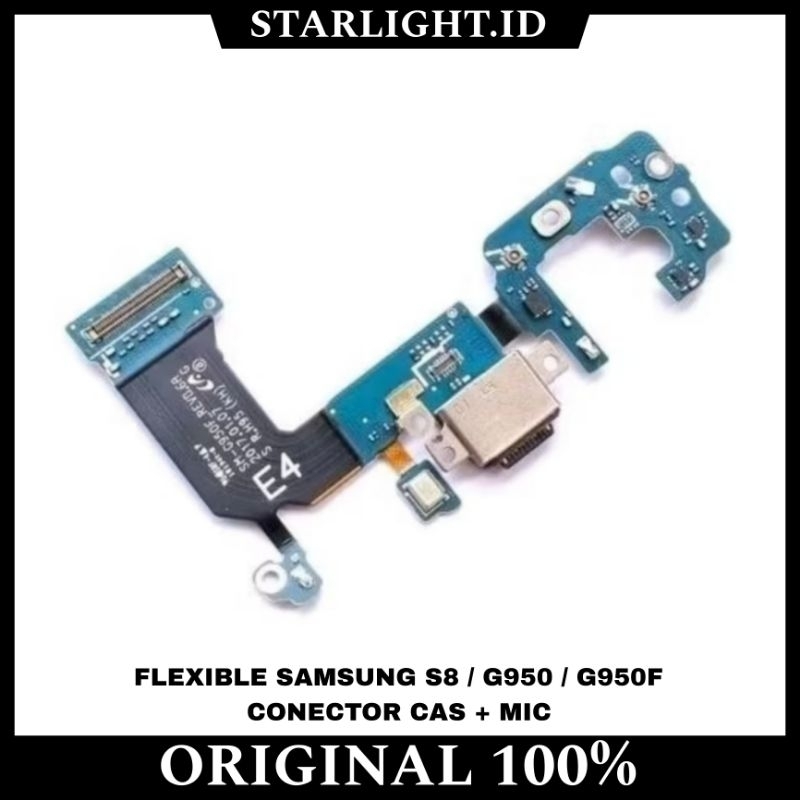 FLEXIBLE FLEKSIBEL BOARD KONEKTOR CONNECTOR CHARGER PAPAN CAS ORI+IC SAMSUNG S8 / G950 / G950F
