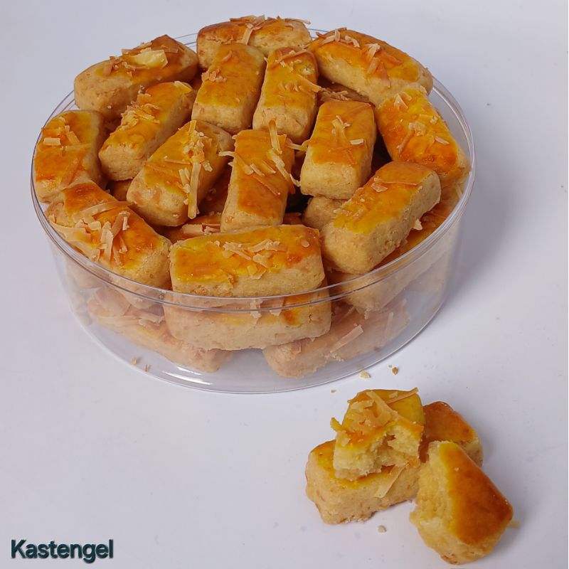 

Kue Kering Kastengel mika bulat kemasan 250gr dan 500gr