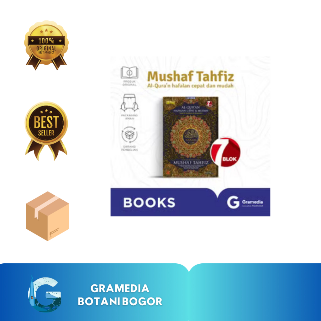 Gramedia Bogor - Alquran Cordoba Hafalan 7 Blok Mushaf Tahfiz B6