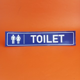 

Stiker Toilet/ Stiker Toilet Vinyl/ Label Toilet/ Stiker Toilet Biru Panjang