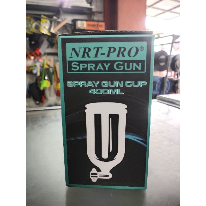 TABUNG SPRAY GUN 400ML/TABUNG CAT SPRAY GUN CUP 400ML MEREK NRT-PRO
