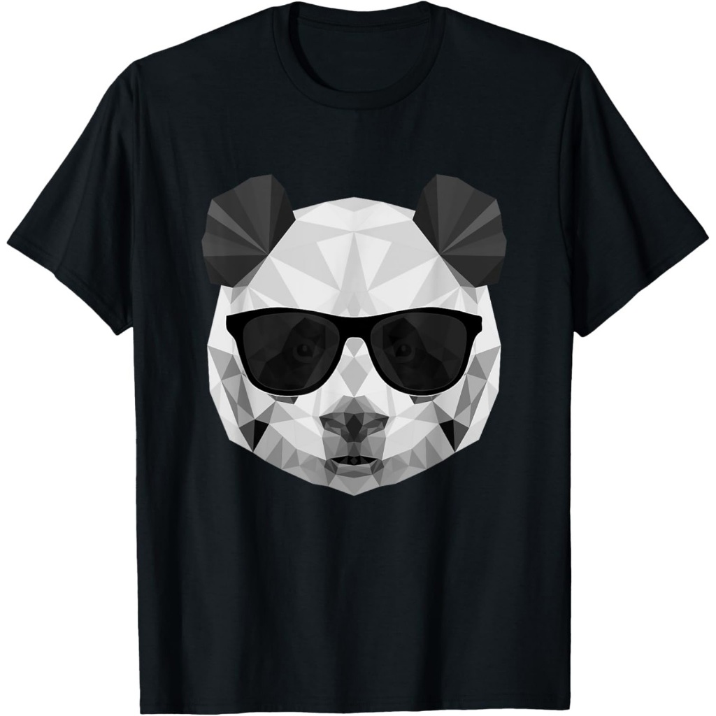 Kaos Panda - Kaos Poligonal Panda