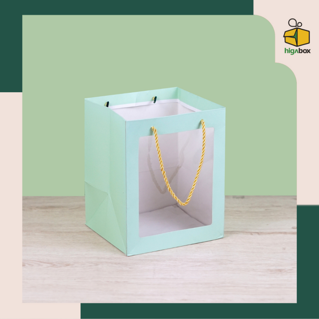 

Paperbag Mika Tali Ukuran 16x16 / Paperbag Polos / Tas Kertas / Kantong Bingkisan / Paperbag | JB04