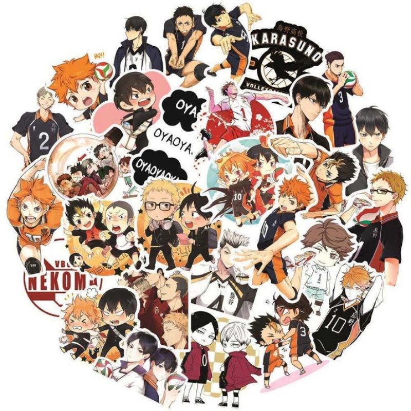 

Stiker Anime Haikyuu