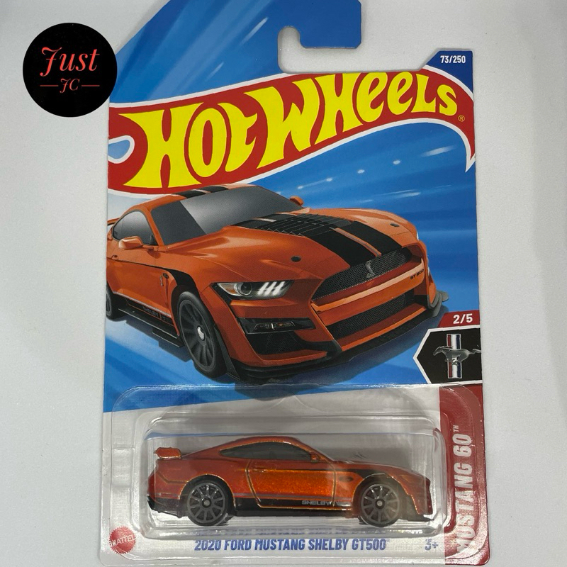 Hotwheels Hot Wheels 2020 FORD MUSTANG SHELBY GT500 Red Merah Mattel Mainan Mobil Toy Car Hadiah Kad